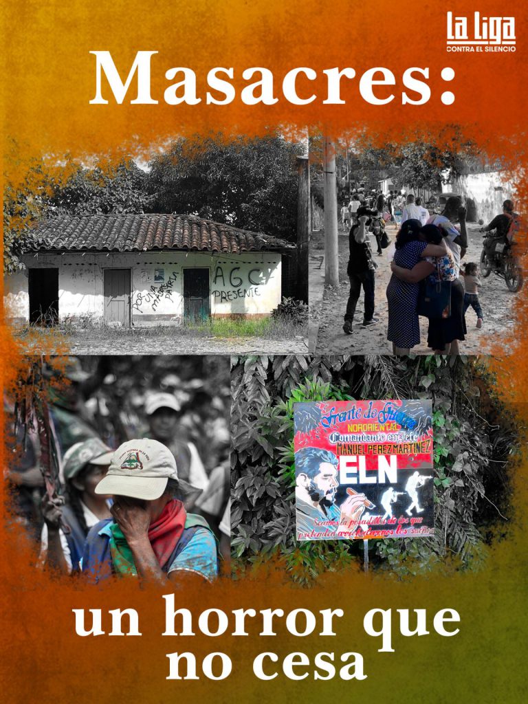 Masacres un horror que no cesa