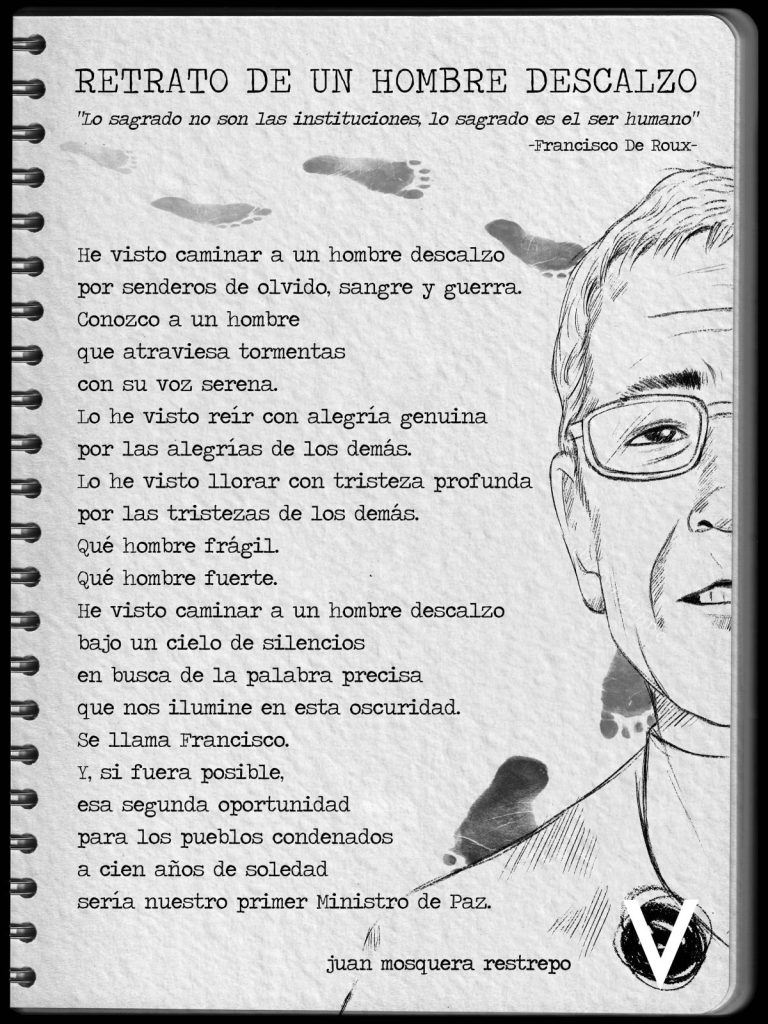 Retrato de un hombre descalzo