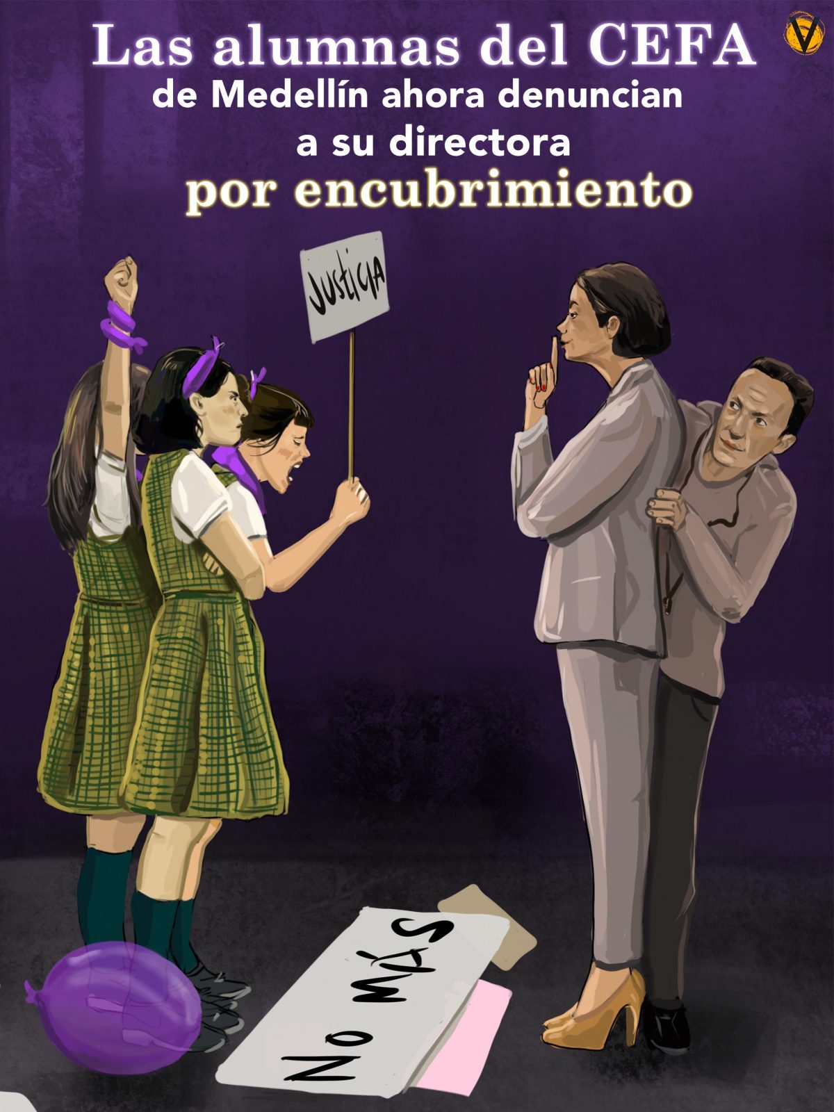 CEFA denuncias acoso sexual encubrimiento directora Medellín SMAD