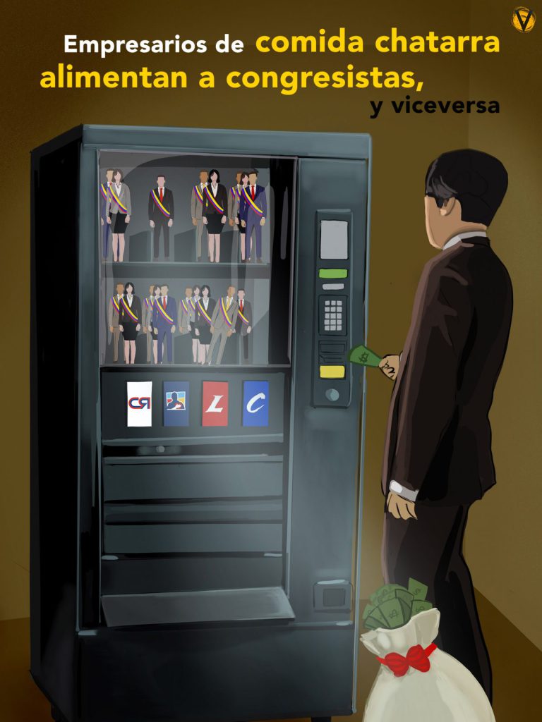 Empresarios de comida chatarra