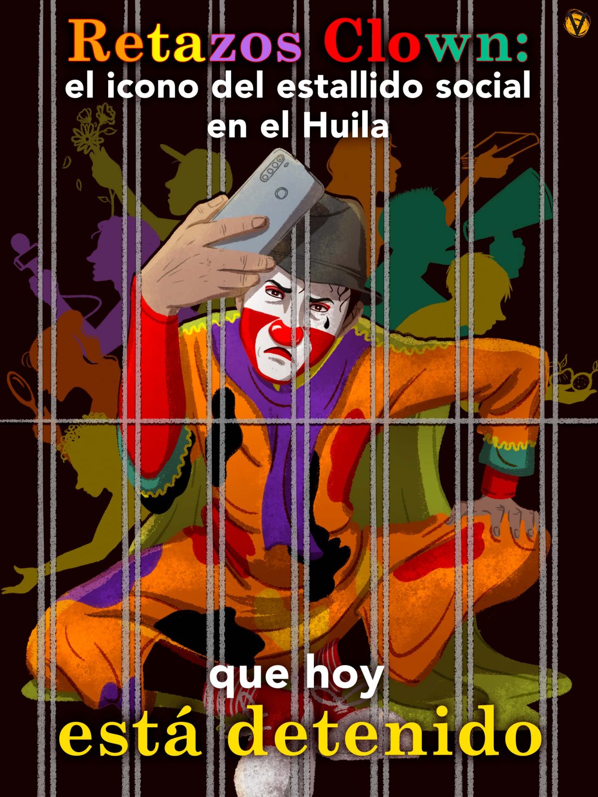 Retazos Clown Prisión Paro Nacional