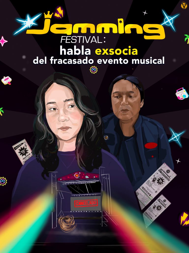 Habla exsocia del fracasado evento musical